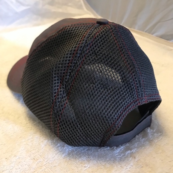 Barco Uniforms Adjustable Cloth & Mesh Grey Ball Cap - Picture 15 of 16